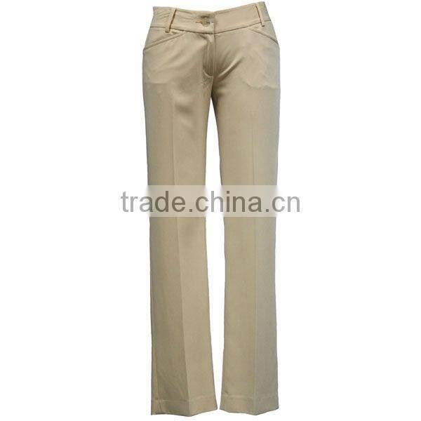 Latest faashion design ladies formal trousers for women in office