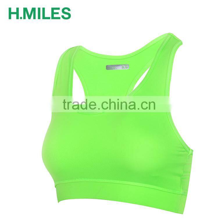 Fashionable cool dry hot sale women yoga sport sexy gym wear fitness bra