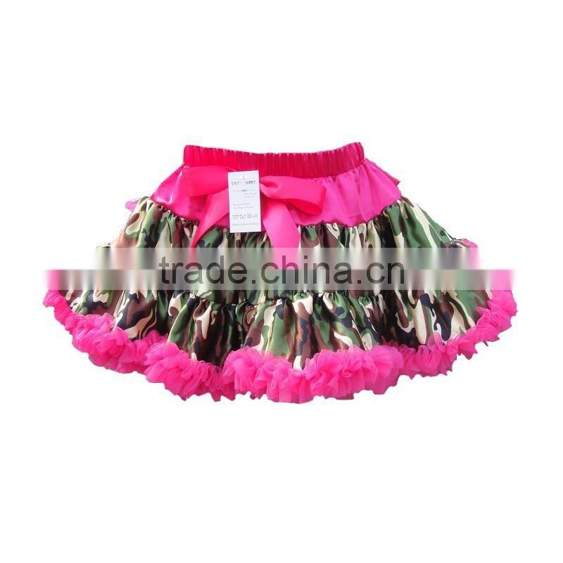 High quality wholesale kids skirt chiffon pettiskirt tutu