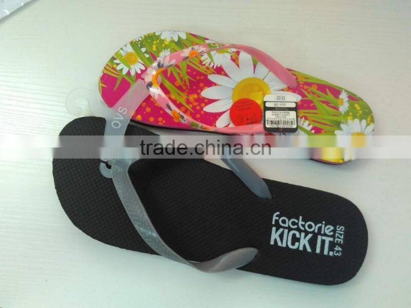 GZY 2016 New Style Hot Sale PVC Woman summer Slipper