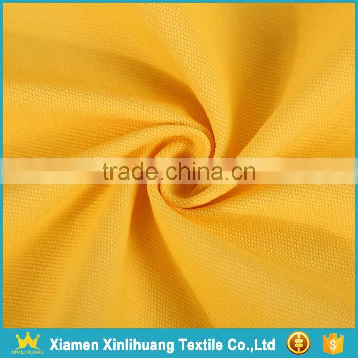 Wholesale Solid Color Double Warp Double Weft 100 Cotton Canvas Fabric