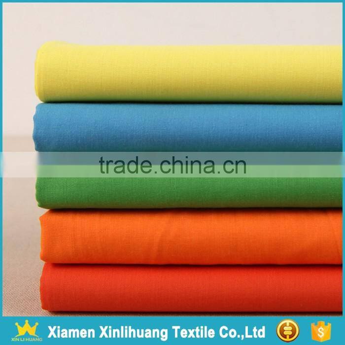 Factory Price Woven 80% Polyester 20% Cotton Blend Shirting Fabric