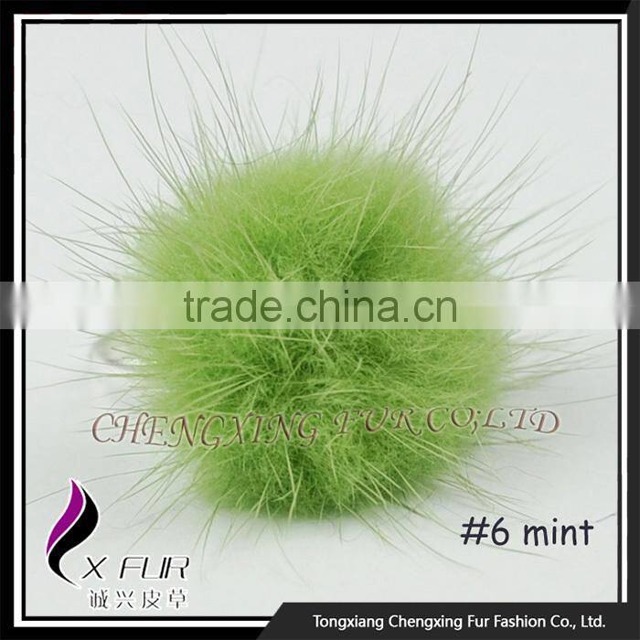 CX-A-27 Beautiful Mink Fur Ball Headband Wholesaler