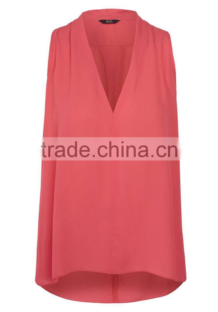 Women Sports Sleeveless Split Back tank top for women