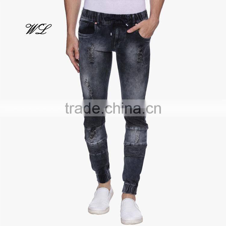 Latest Trendy Men Denim Jean Pants Cotton/Spandex New Man Jeans
