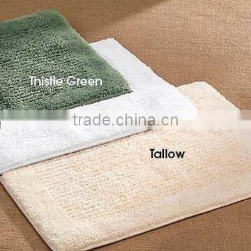 100% cotton bathroom mat
