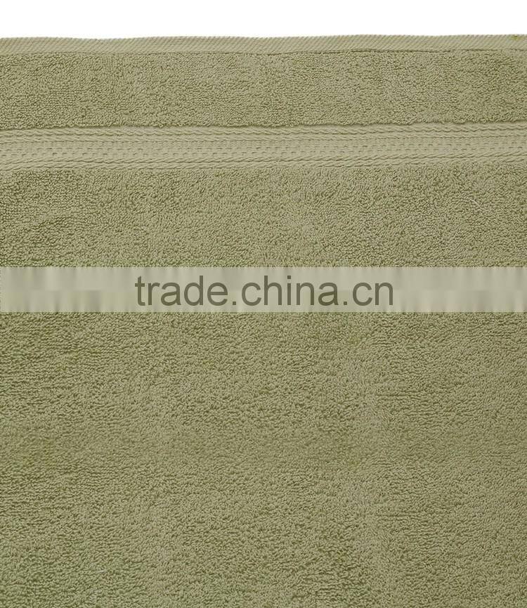 New model home textile plain design cotton square shape custom hotel towel