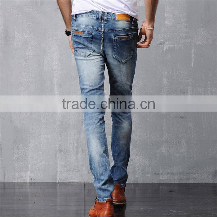 Mens Denim Pants Trousers Casual Men Skinny 2016 Latest Model