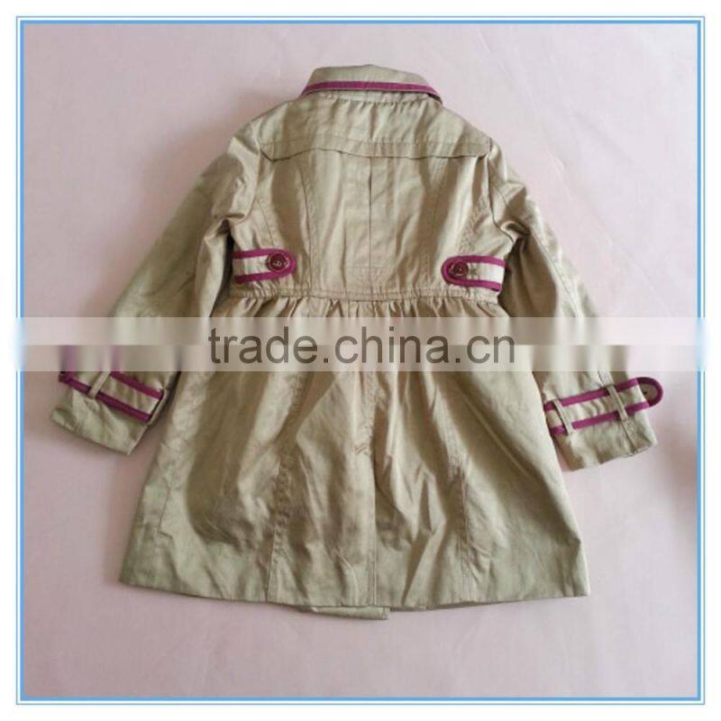 Newest Design Children Girls Autumn and Winter Coat, Children Outwear Coats, Kids Clothing, Long Coat for Children Grils