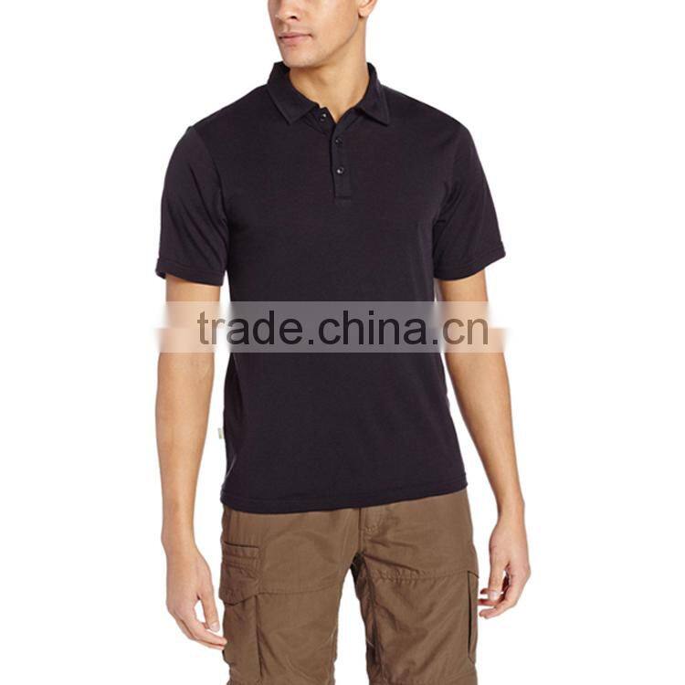 Merino wool men's t shirt men's Transport Short Sleeve Polo T-Shirt