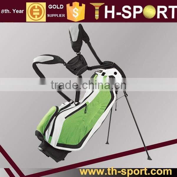 Lighter weight golf stand bag for autumn season