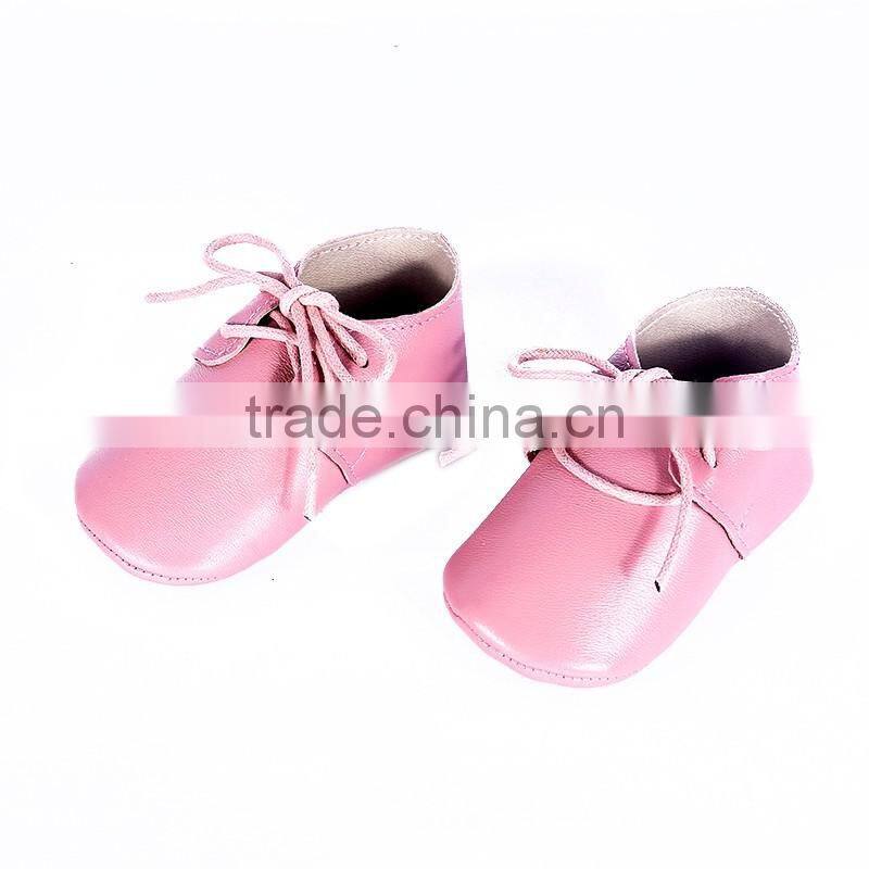 sheep skin baby genuine leather shoes, italian leather baby shoes