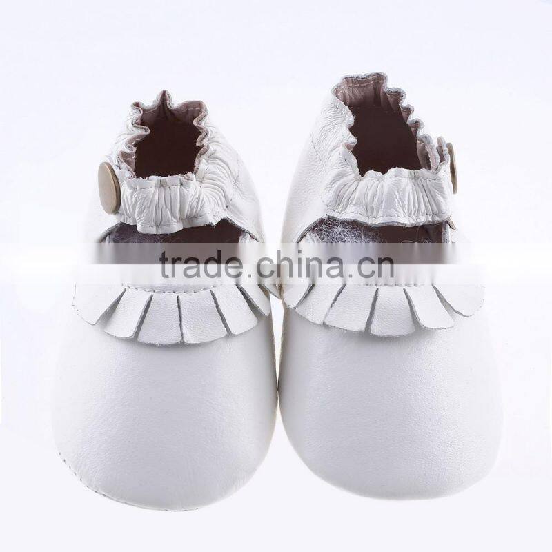Soft touch leather kids moccs, cute baby girl leather moccasins