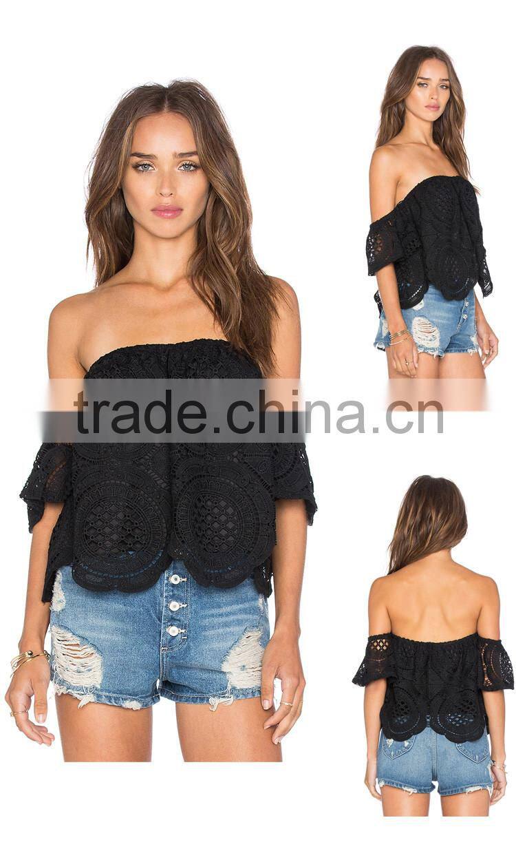 Ladies New Stylish Design Fashion Smart Casual Top