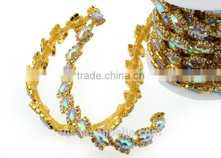 Rhinestone Cup Chain