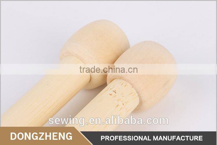 New design good use soft handle fashionable bamboo crochet hook