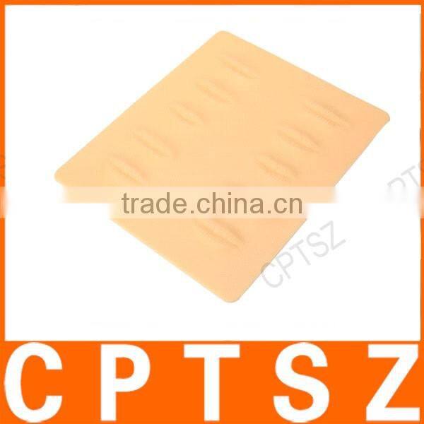 1Pc 3D Silicone Tattoo Practice Skin Permanent Lip Tattoo Makeup Blank Practice Sheet