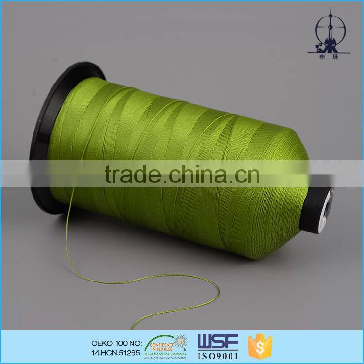 150D/3 45tex 60tickets continuous filament polyester bonded sewing thread