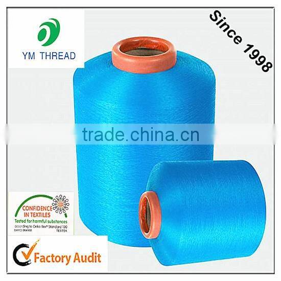 China factory dyed dty 150/48 polyester yarn