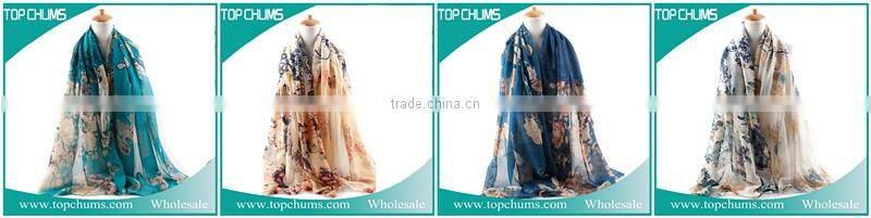 Wholesale embroidery floral women scarf pashmina