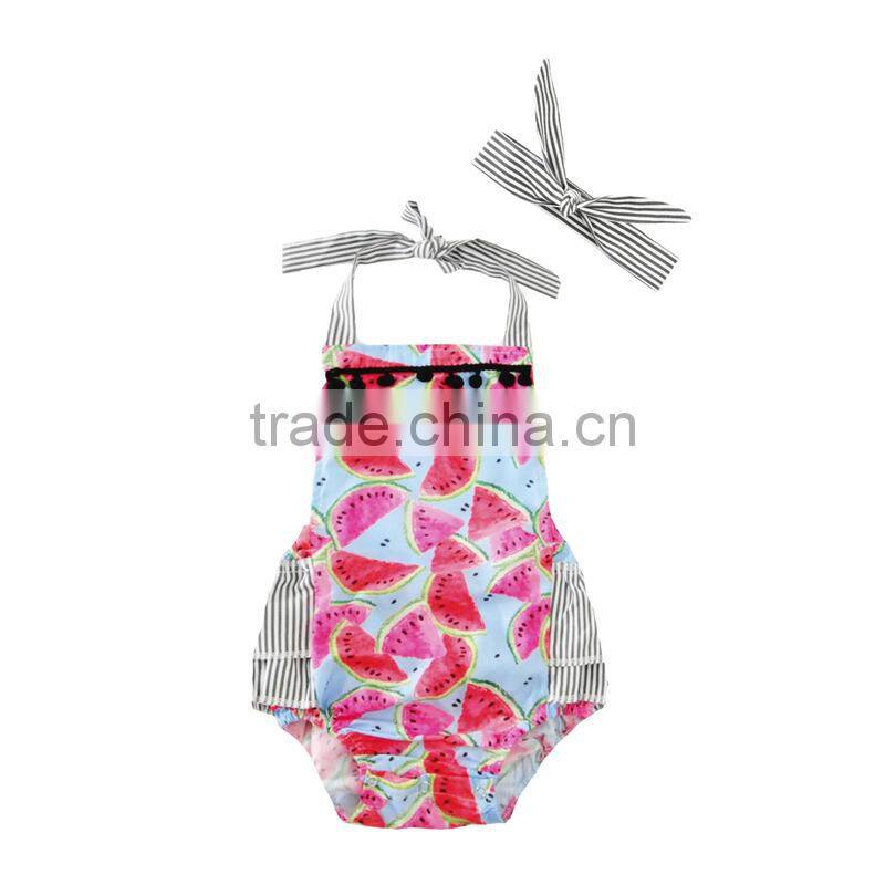 Newborn Toddler Baby Girl Romper Jumpsuit Outfits Clothes