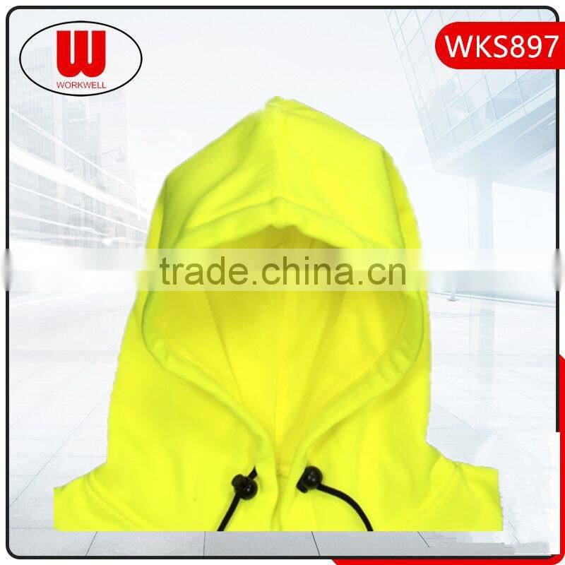 Long sleeve outdoor zipper hoodie workwear