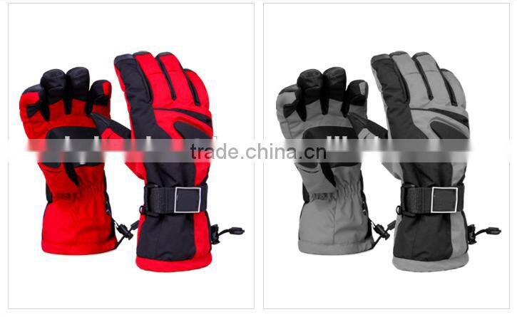 High Quality Fashion Leather Winter Ski Glove