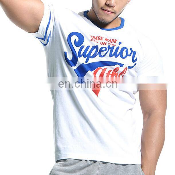 100% cotton t-shirts manufacturer gym tshirt
