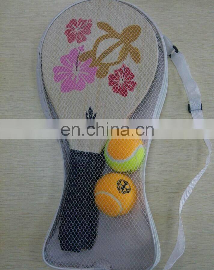 Promotion Outdoor Sports Wood Beach Paddle Beach tennis racket professional