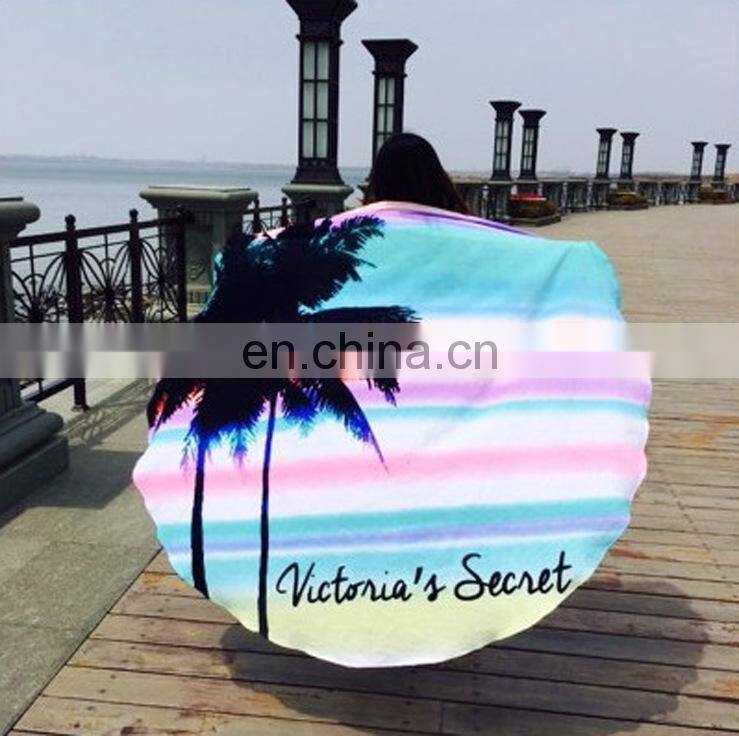 2017 New Printed Beach Towel Tablecloth