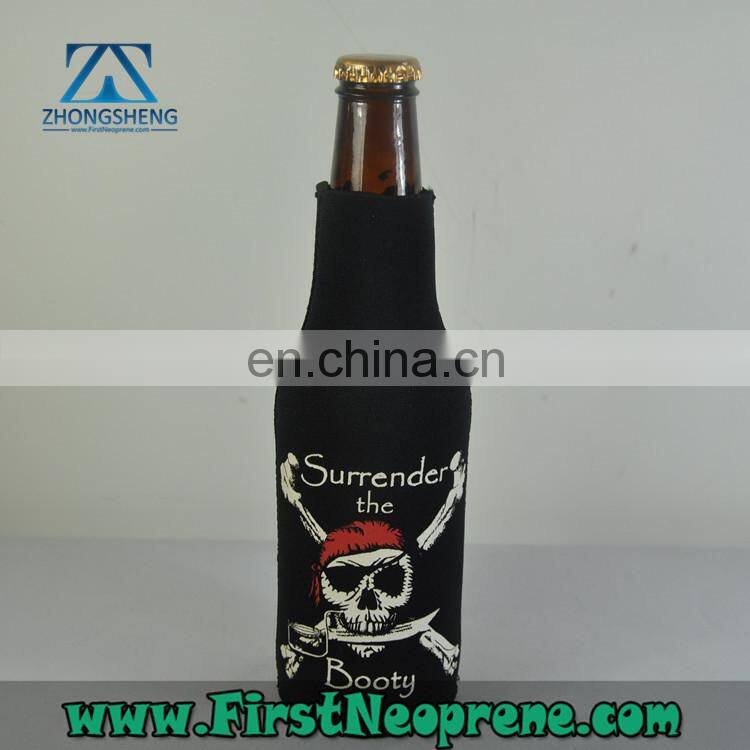 2015 Factory Outlet Zip Style 3mm thick Beer Cooler Neoprene