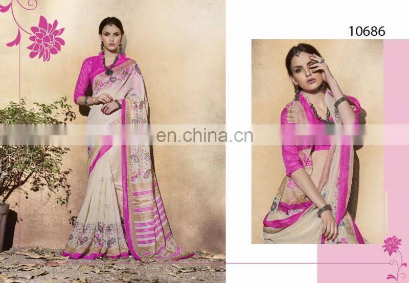 Indian Designer Kanjivaram Silk Saree | Shari | Sari for Party Wear