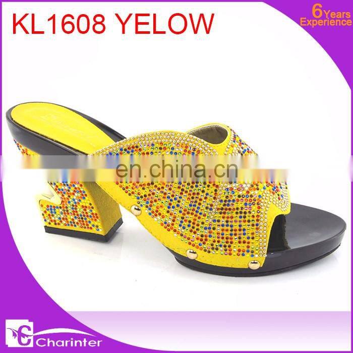 ladies shoes wholesale slipper with stone ladies slipper in china