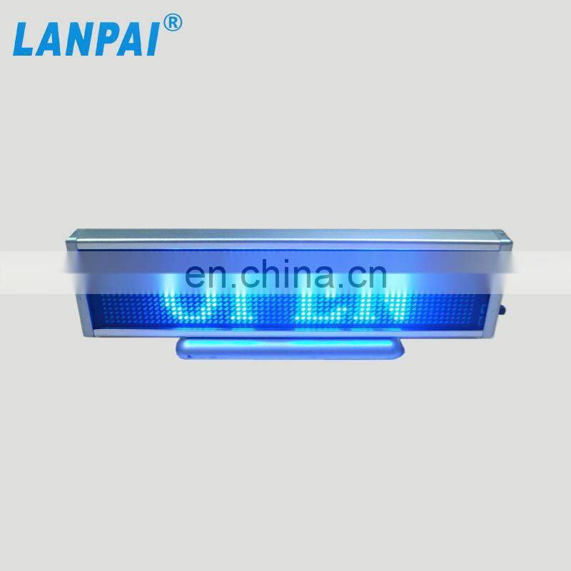 2017 New Arrival Blue color B1664B Programmable LED mini display