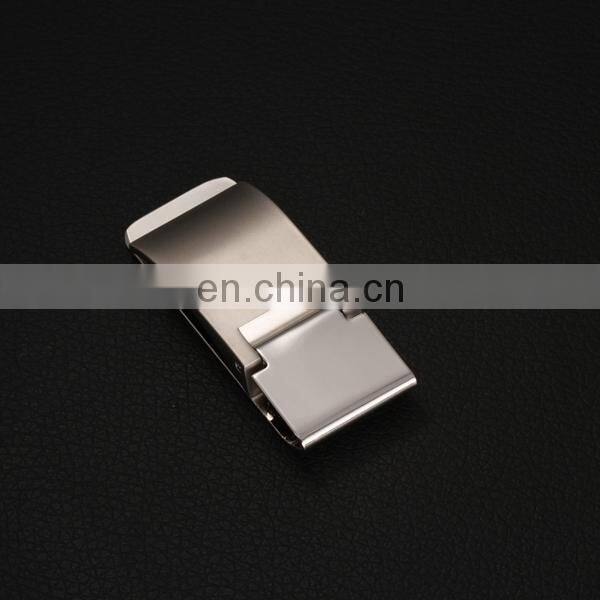 PROMOTIONAL SALE POPULAR ZINC ALLOY PAPER SILVER BLANK MONEY CLIP
