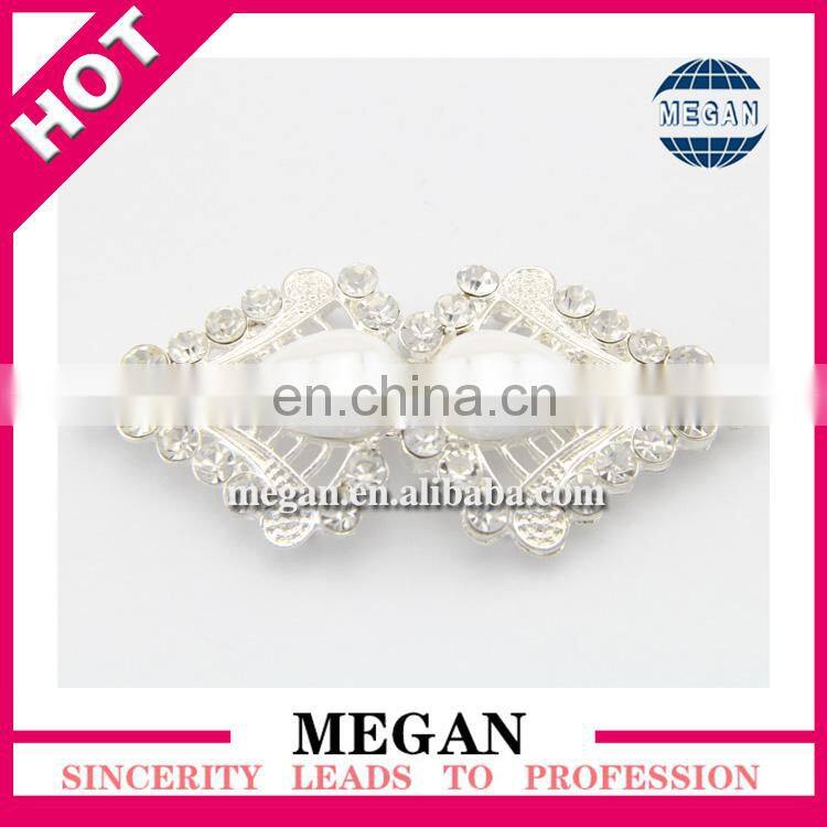hot double heart rhinestone buckle Wedding