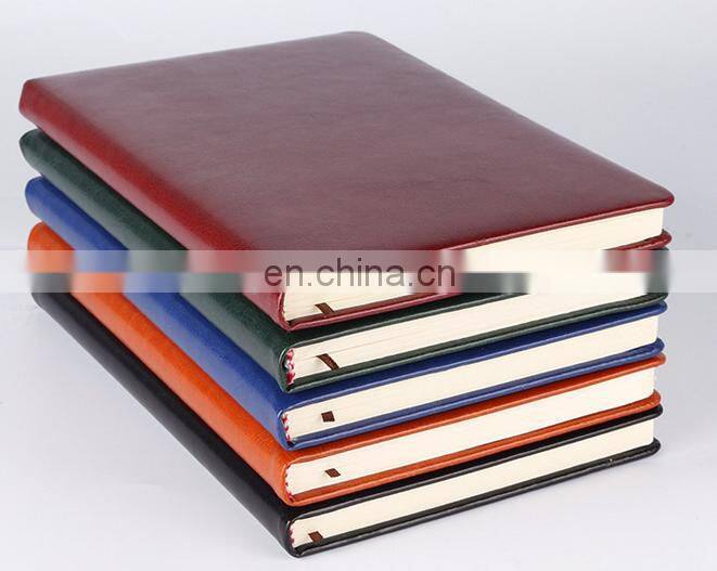 A5 PU Leather Notebook Office Folio Organizer Business Looseleaf Notebook