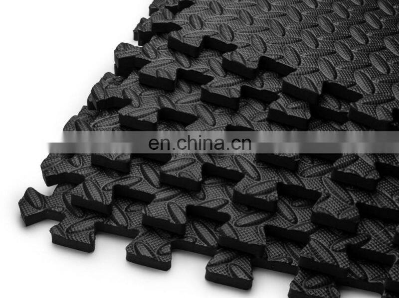 Customized Black Anti Slip Baby ProtectionEVA puzzle mat