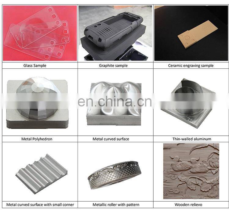 Hot Sales Small size 3 Axis CNC Milling Machine with 4 axis optional