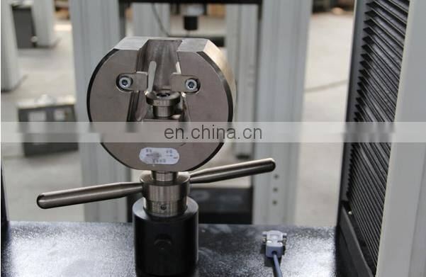 Electronic universal tensile compression peeling testing machine grips and fixtures