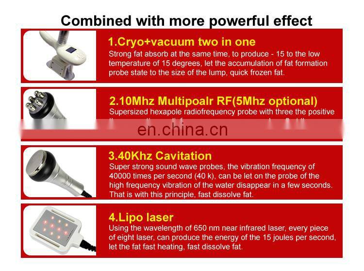 ultrasonic cavitation machine/portable cavitation machine/ultrasonic cavitation radio frequency machine