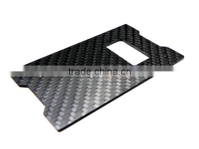 Colorful Elastic Bend Rear Carbon Fiber Business Cards holder