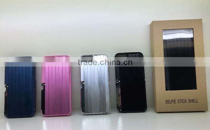 Custom logo mini folding mobile phone selfie stick for iPhone