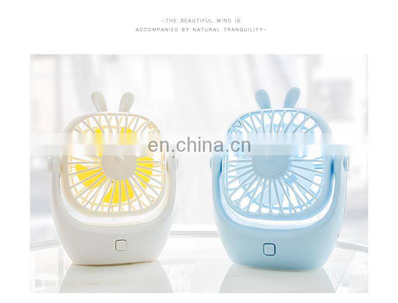 2019 Handheld agustable usb electrical office table mini fan