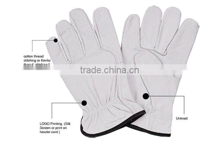 Soft and Comfortable Pigskin Leather Gloves, Pigskin Gloves for Driving LG031
