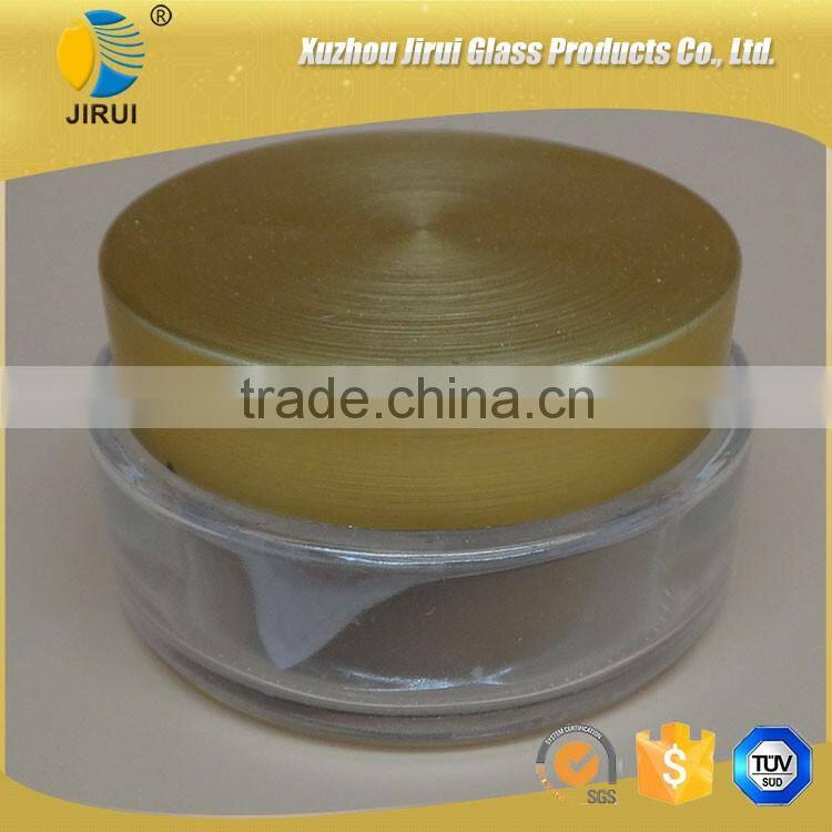 70ml clear glass cream jar with lid