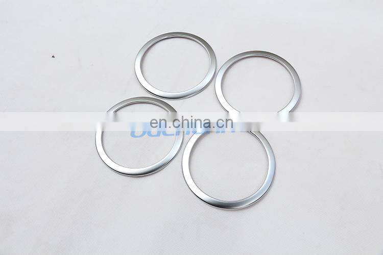 4pcs For BMW 3 Series F30 F34 316 320i 328i Car-styling ABS Chrome Door Speaker Sound Ring Trim Accessories