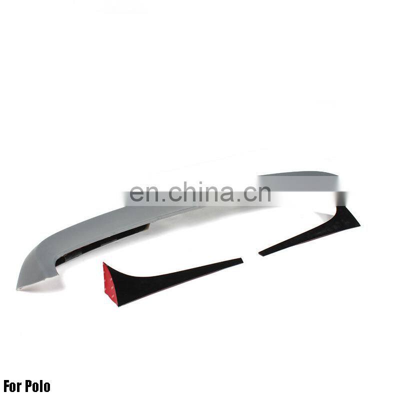 Car ABS Rear Primer Body Lip Body Side Rear Spoiler For New POLO 2010-2015 Rear Spoiler