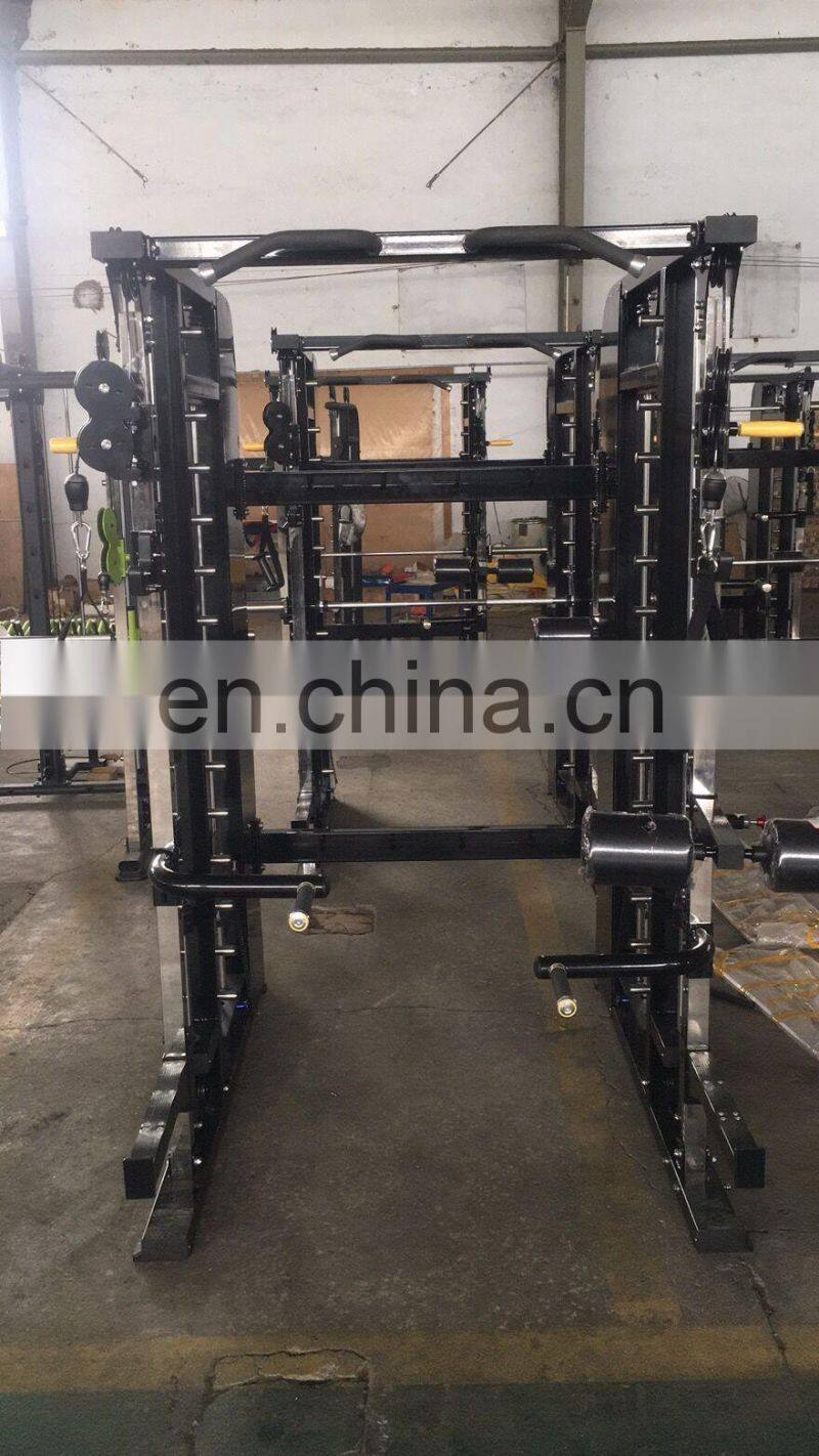 ASJ-S105 Multi functional trainer squant smith machine fitness equipment machine commercial gym equipment