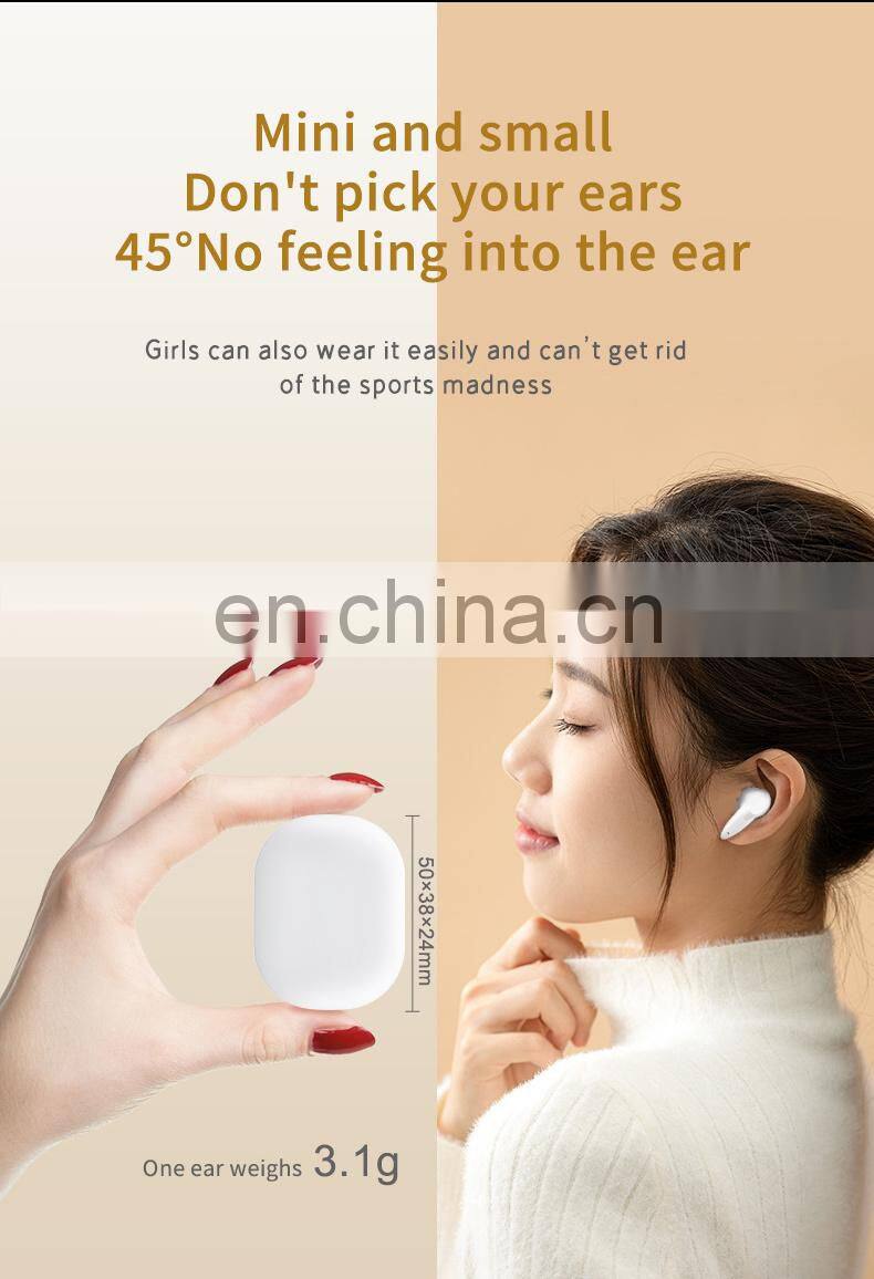 New design Gaming tws wireless Earbuds With Mic Bass Audio Sound earphones headphones wireless
